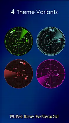 Radarr Watch Face screenshot 1