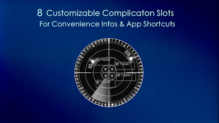 Radarr Watch Face screenshot 6
