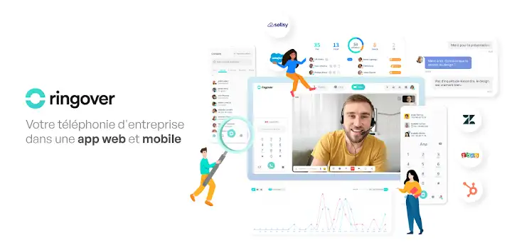 Ringover — Android app banner