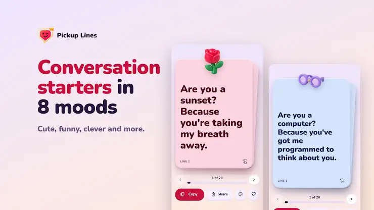Catchy Pickup Lines screenshot 8