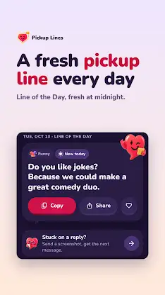 Catchy Pickup Lines screenshot 4