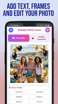 Birthday Photo - Frame Maker screenshot 3