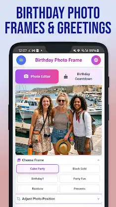 Birthday Photo - Frame Maker screenshot 1