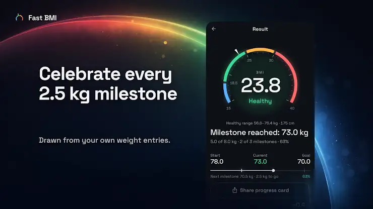 Fast BMI Calculator screenshot 7