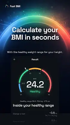 Fast BMI Calculator screenshot 1