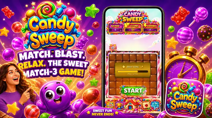 Candy Sweep Puzzle screenshot 5