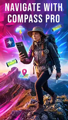 Compass App Pro - Digital screenshot 1