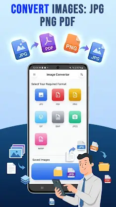 Convert Images: JPG PNG PDF screenshot 1