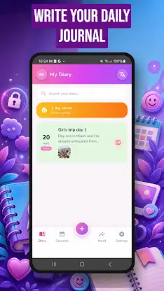 Daily Diary: Private Journal screenshot 1