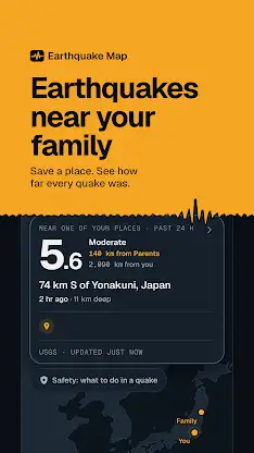 Quake Watch - Earthquake Map screenshot 3