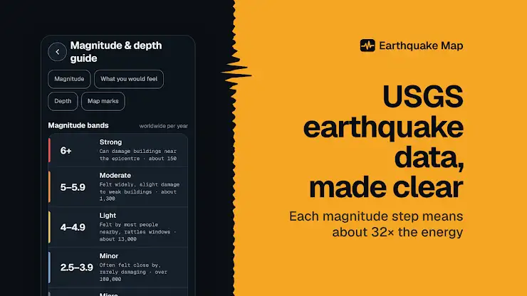 Quake Watch - Earthquake Map screenshot 7