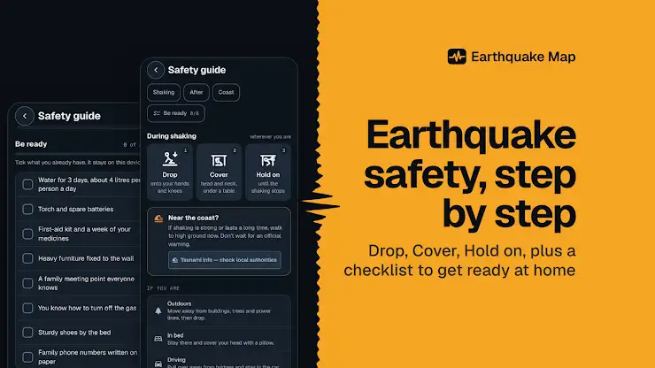 Quake Watch - Earthquake Map screenshot 8