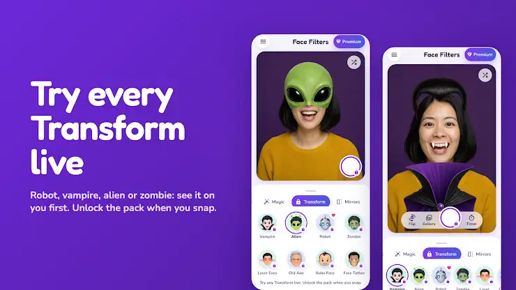 Face Filters: Funny Camera screenshot 6