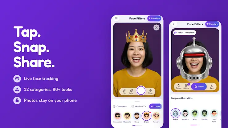 Face Filters: Funny Camera screenshot 5