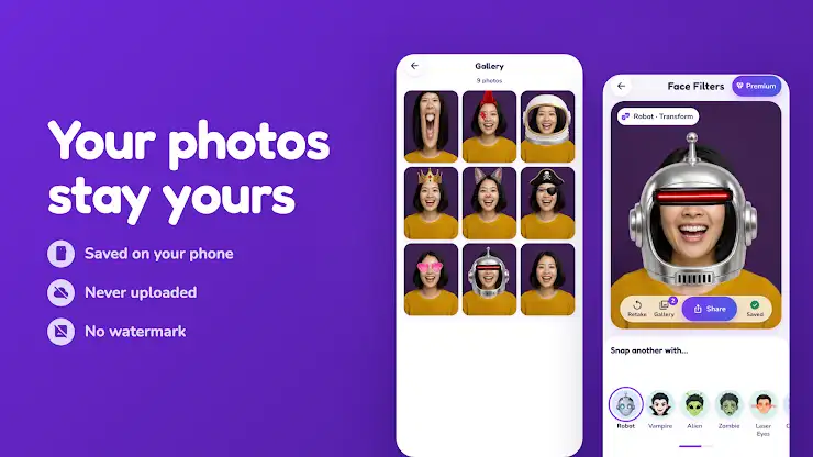 Face Filters: Funny Camera screenshot 7