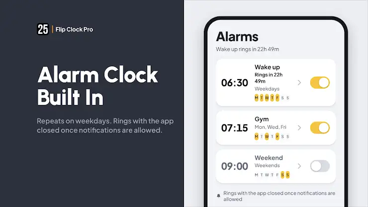 Flip Clock Pro screenshot 6