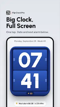 Flip Clock Pro screenshot 2