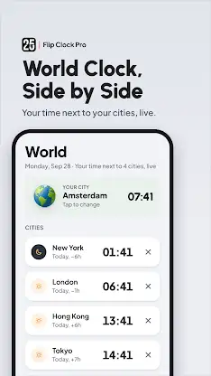 Flip Clock Pro screenshot 4
