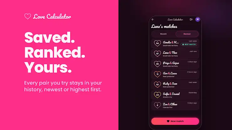 Love Match Calculator screenshot 7