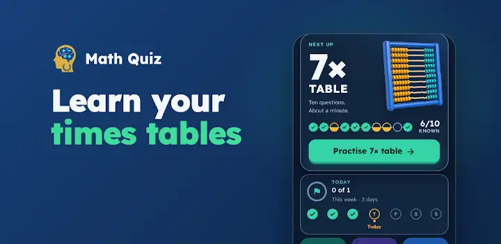 Math Quiz Pro - Brain Game — Android app banner