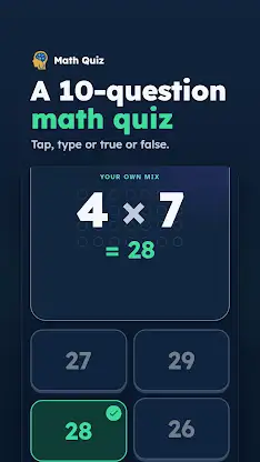 Math Quiz Pro - Brain Game screenshot 2