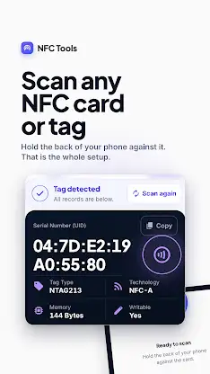 NFC Tag Reader & Scanner screenshot 2