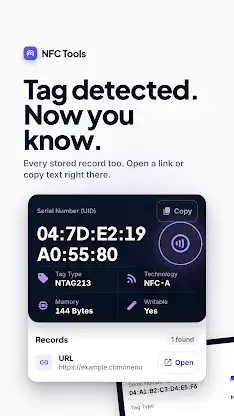 NFC Tag Reader & Scanner screenshot 3