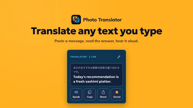 Text & Photo Translator screenshot 8