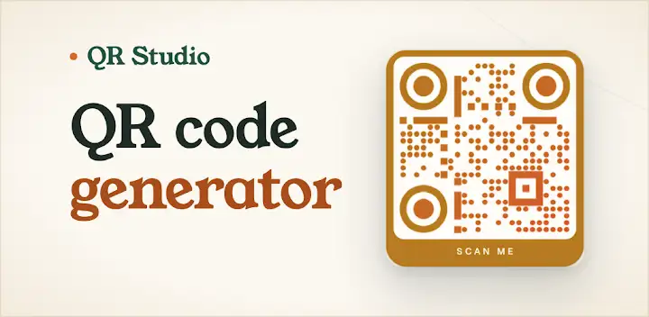 QR Code Generator & Analyzer — Android app banner