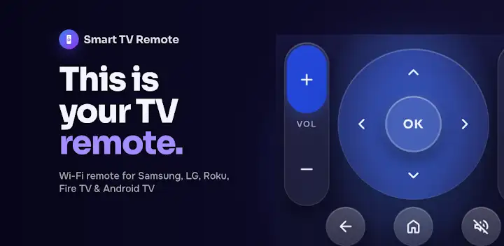 Smart TV Remote Control — Android app banner