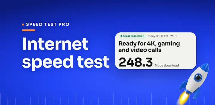 Speed Test - Wifi Optimizer — Android app banner