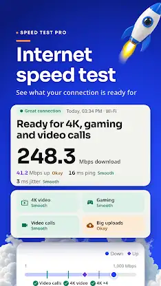Speed Test - Wifi Optimizer screenshot 1