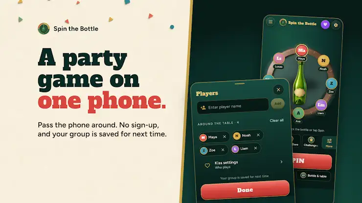 Spin the Bottle - Fun Picker screenshot 5