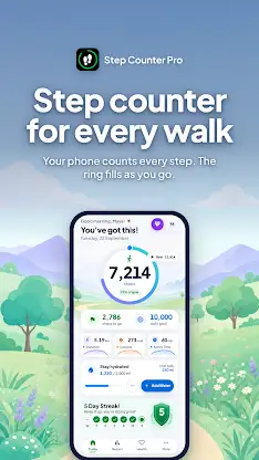 Step Counter Pro screenshot 1