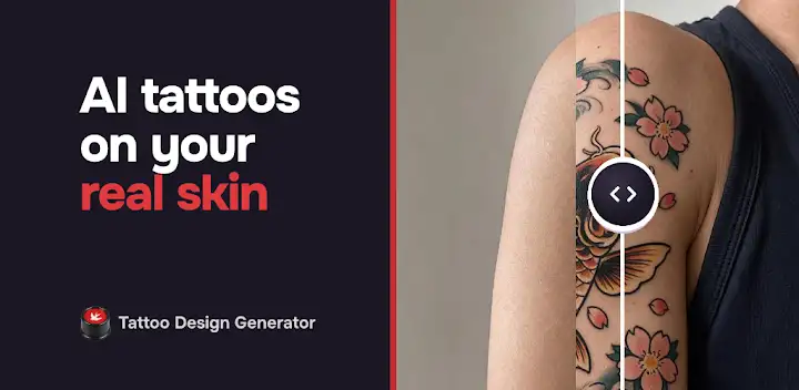 InkForge - Tattoo Designer — Android app banner