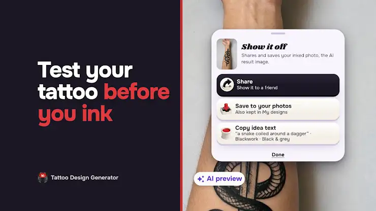 InkForge - Tattoo Designer screenshot 8