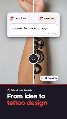 InkForge - Tattoo Designer screenshot 2