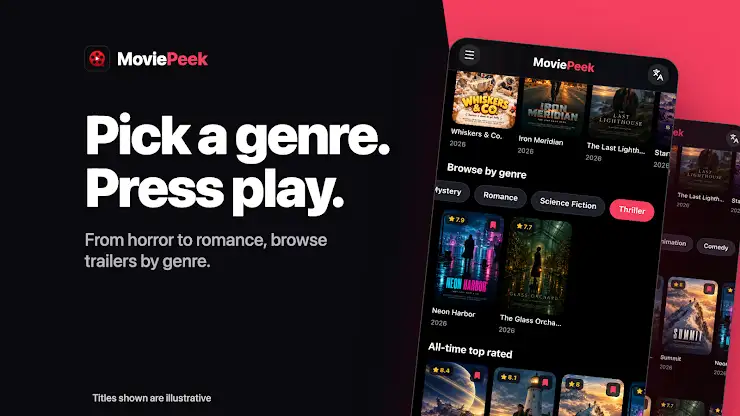MoviePeek – Watch Previews screenshot 7
