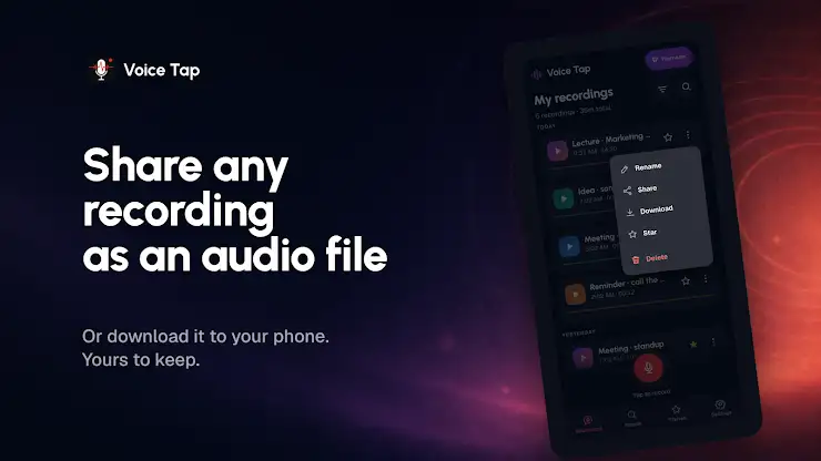 Voice Recorder & Voice Memos screenshot 8
