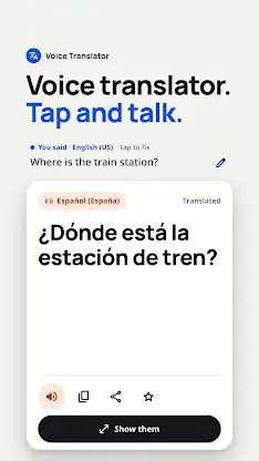 Voice Translator - Instantly screenshot 1