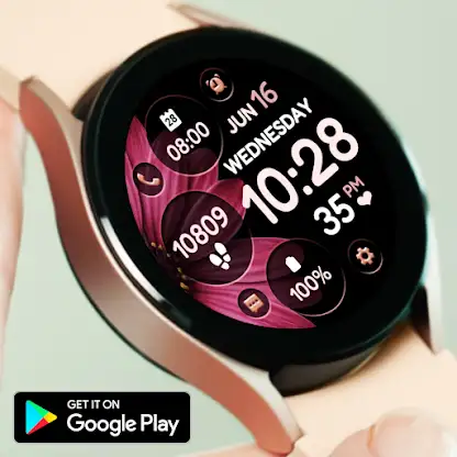 Daisy Bloom 2 Watch Face screenshot 1
