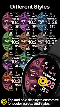 Daisy Bloom 2 Watch Face screenshot 2