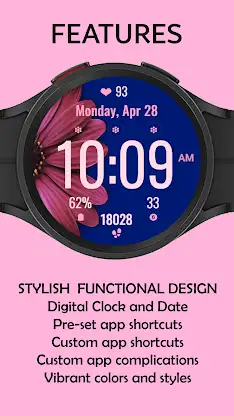 Daisy Simple Watchface screenshot 6