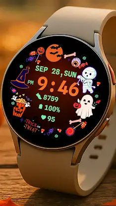 Spooky Halloween Watchface screenshot 4