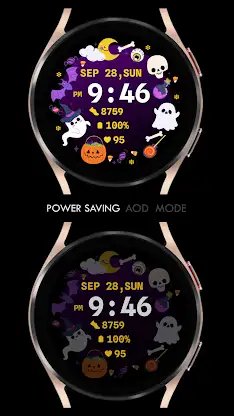 Spooky Halloween Watchface screenshot 7