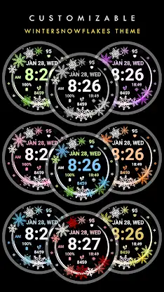 Winter Snowflakes screenshot 6