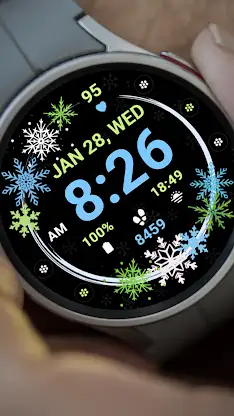 Winter Snowflakes screenshot 1