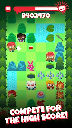 Slashy Camp - Endless Runner! screenshot 5