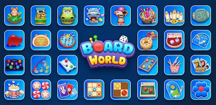 Board World - All in one game — Android game banner