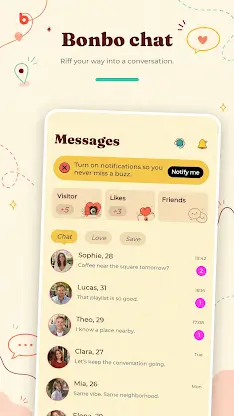 Bonbo: Swipe & Spark screenshot 4